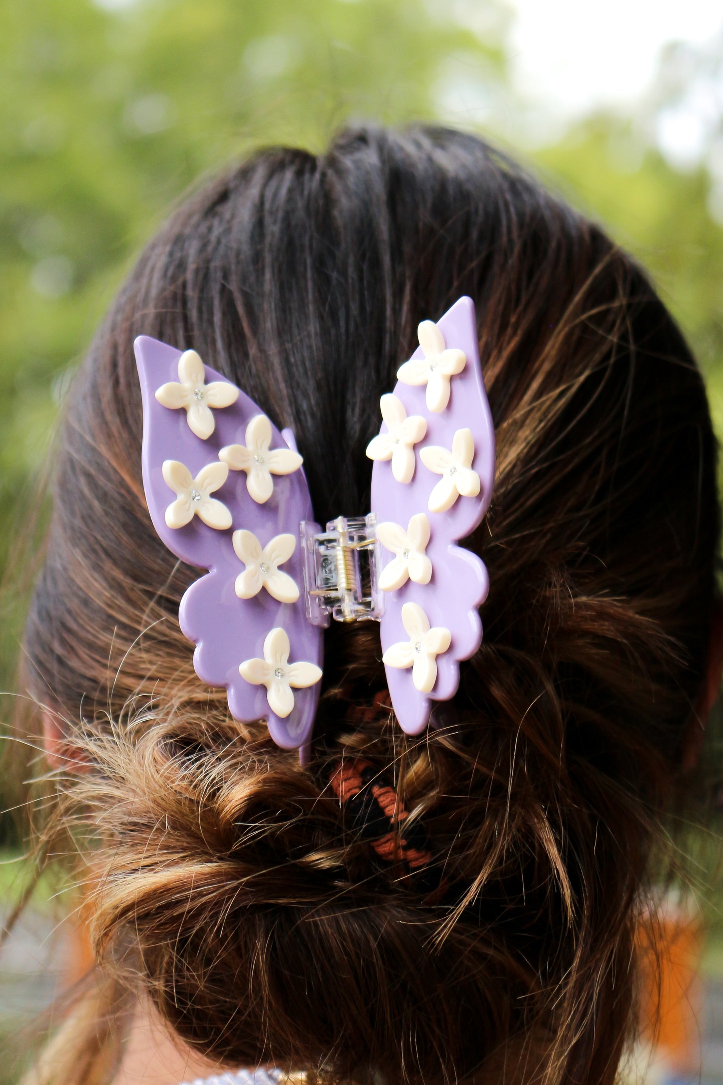 OASIS HAIRCLIP VIOLET