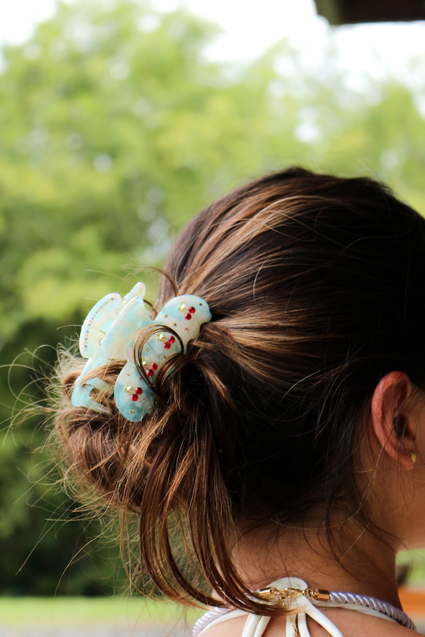 ISLAND HAIRCLIP TURQUOISE