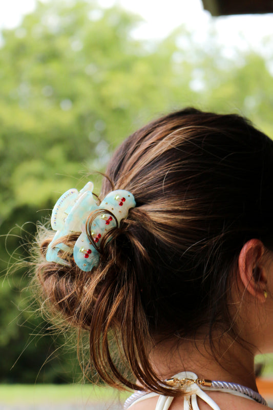 ISLAND HAIRCLIP TURQUOISE